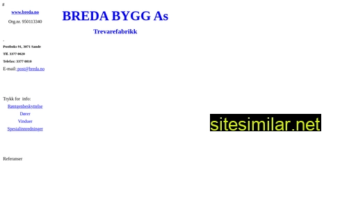 breda.no alternative sites