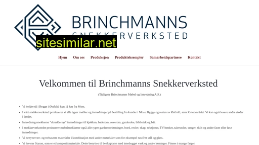 brinchmanns.no alternative sites