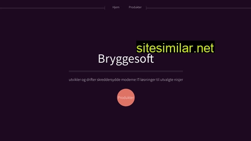 bryggesoft.no alternative sites