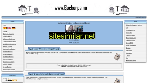 buekorps.no alternative sites