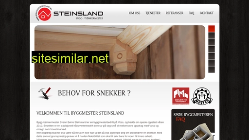 byggmestersteinsland.no alternative sites
