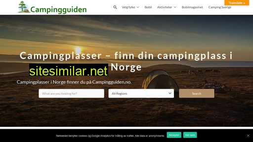 campingguiden.no alternative sites