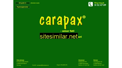 carapax.no alternative sites