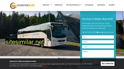 charterbuss.no alternative sites