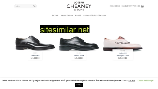 cheaney.no alternative sites