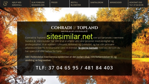 conradi-topland.no alternative sites
