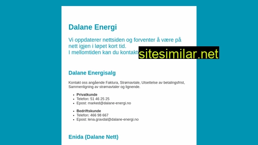Dalaneenergi similar sites