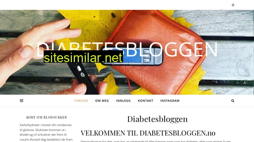 diabetesbloggen.no alternative sites
