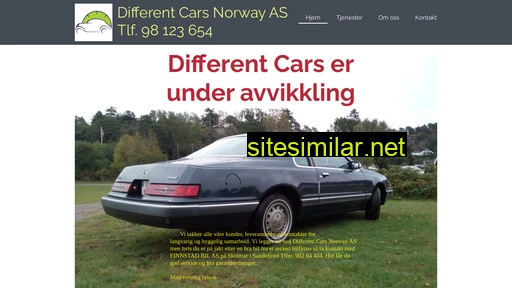 differentcars.no alternative sites