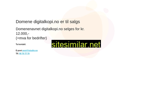 digitalkopi.no alternative sites