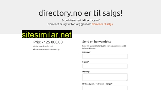 directory.no alternative sites