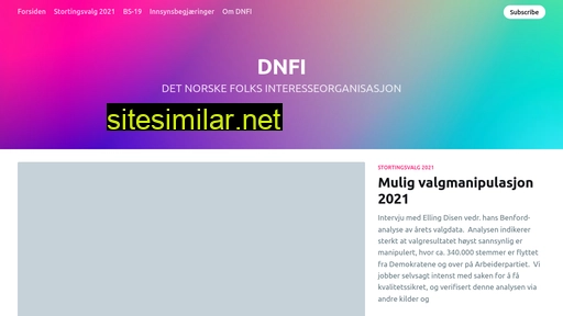 dnfi.no alternative sites