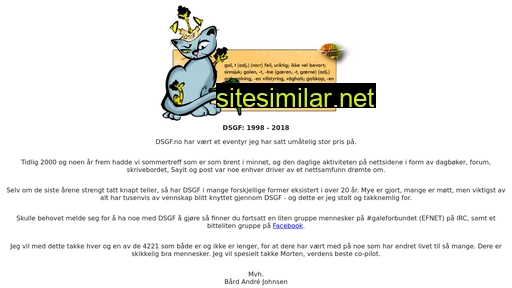 dsgf.no alternative sites