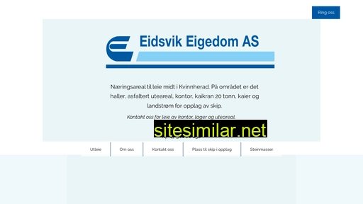 eidsvik.no alternative sites