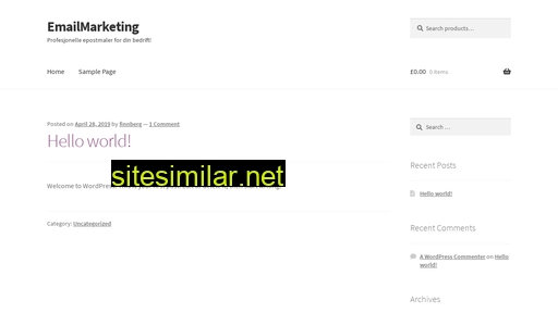 Emailmarketing similar sites