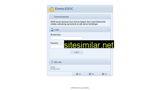 emmaedoc.no alternative sites