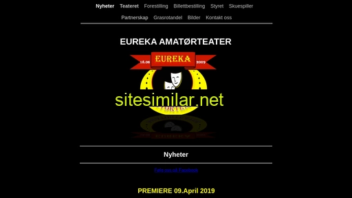 eureka-teater.no alternative sites