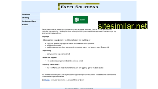 excelsolutions.no alternative sites