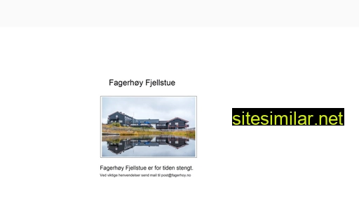 fagerhoy.no alternative sites