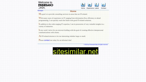 Finnesand-data similar sites