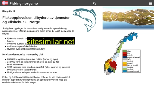 fiskinginorge.no alternative sites
