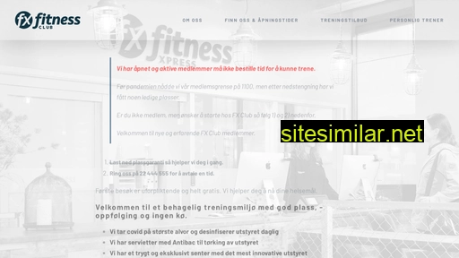 fitnessxpress.no alternative sites