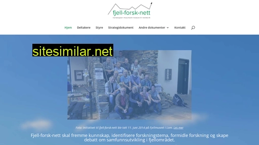 Fjell-forsk-nett similar sites