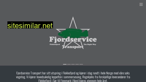fjordservicetransport.no alternative sites