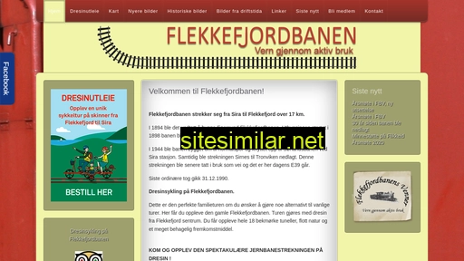 flekkefjordbanen.no alternative sites