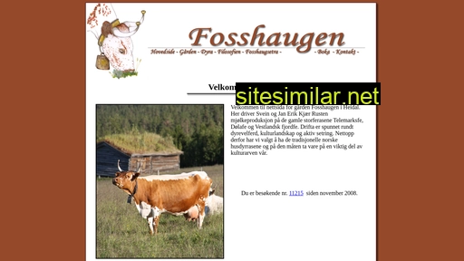 fosshaugen.no alternative sites
