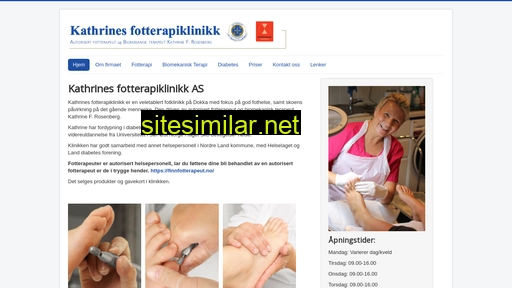 fotterapiklinikk.no alternative sites