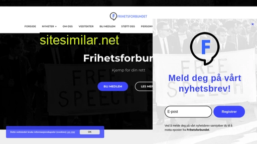 frihetsforbundet.no alternative sites