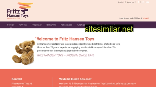 fritzhansen.no alternative sites