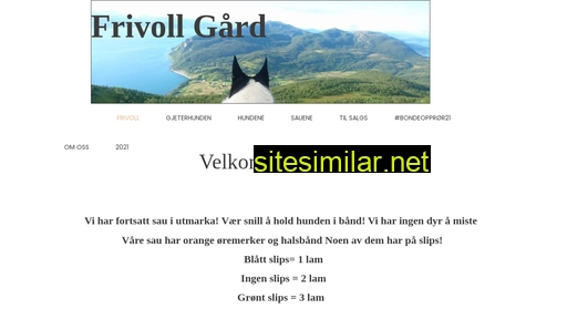 frivollgaard.no alternative sites