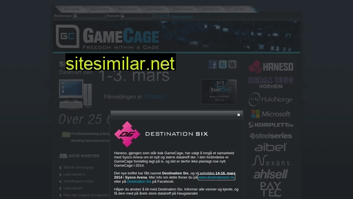 gamecage.no alternative sites