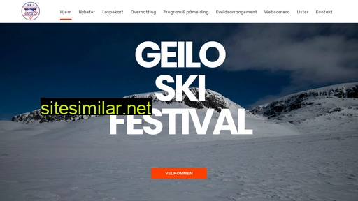 Geiloskifestival similar sites