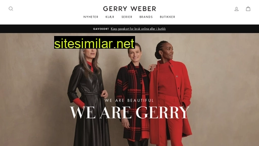 gerryweber.no alternative sites