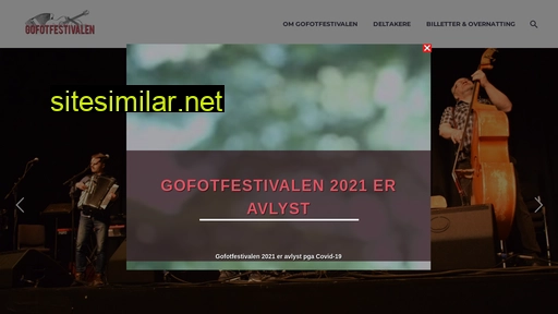 gofotfestivalen.no alternative sites