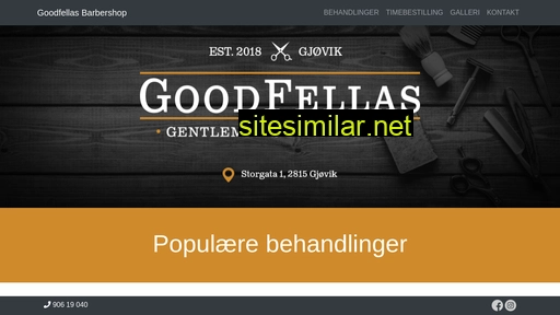 goodfellasgjovik.no alternative sites
