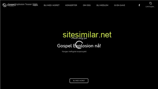 gospelexplosion.no alternative sites