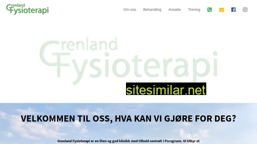 Grenlandfysioterapi similar sites