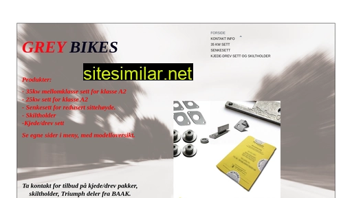 Greybikes similar sites