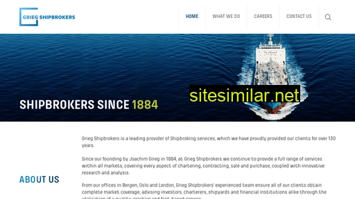 Griegshipbrokers similar sites