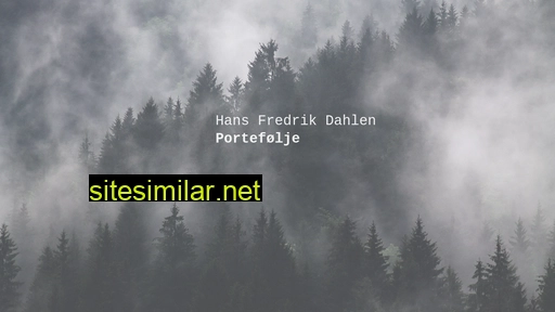 Hansfredrikdahlen similar sites