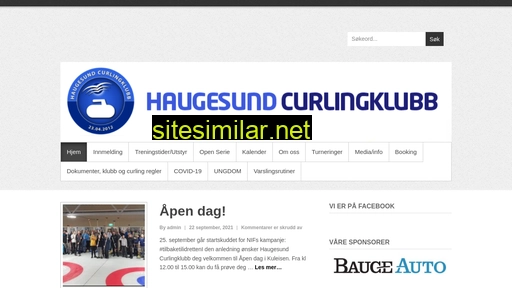 Haugesundcurlingklubb similar sites