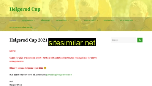 helgerodcup.no alternative sites
