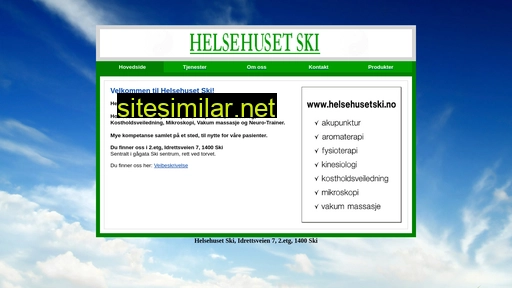 helsehusetski.no alternative sites