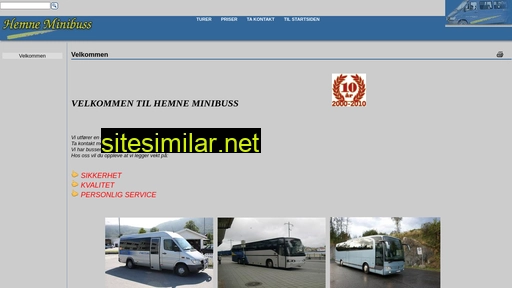 hemneminibuss.no alternative sites