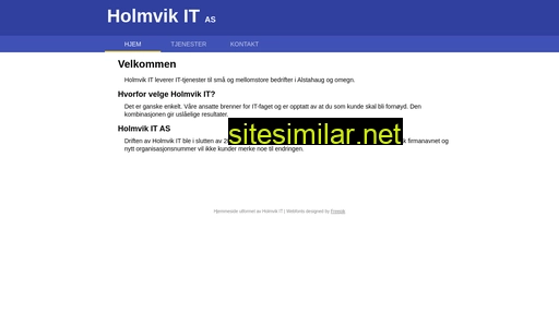 holmvikit.no alternative sites