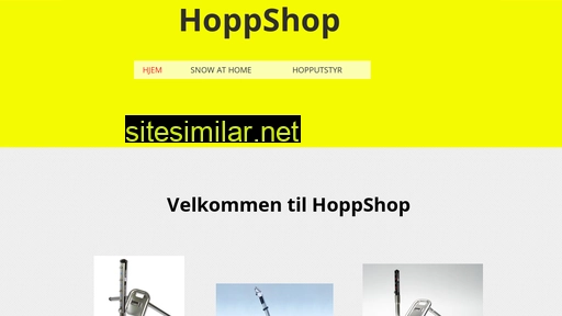 hoppshop.no alternative sites